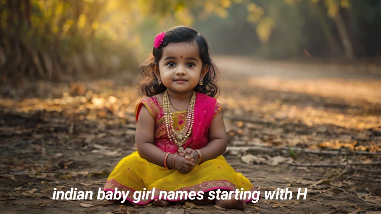 indian baby girl names starting with H