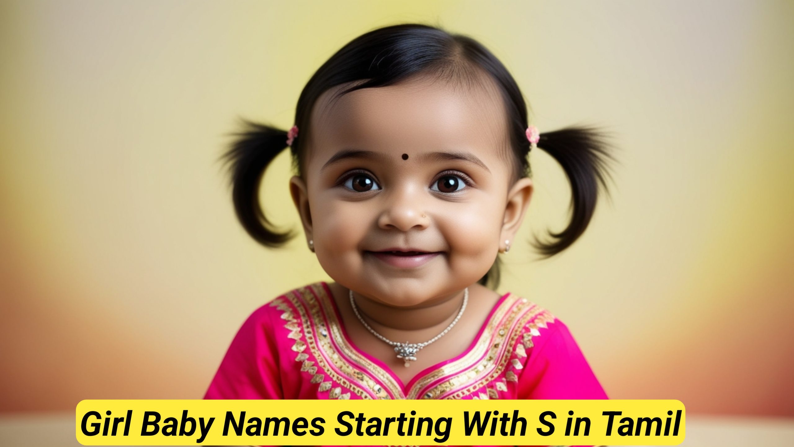 Girl Baby Names Starting With S in Tamil